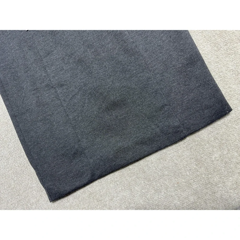 Michael Kors Skirt Womens 6 Charcoal Grey Pencil‎ Stretch Zipper Pockets Career
